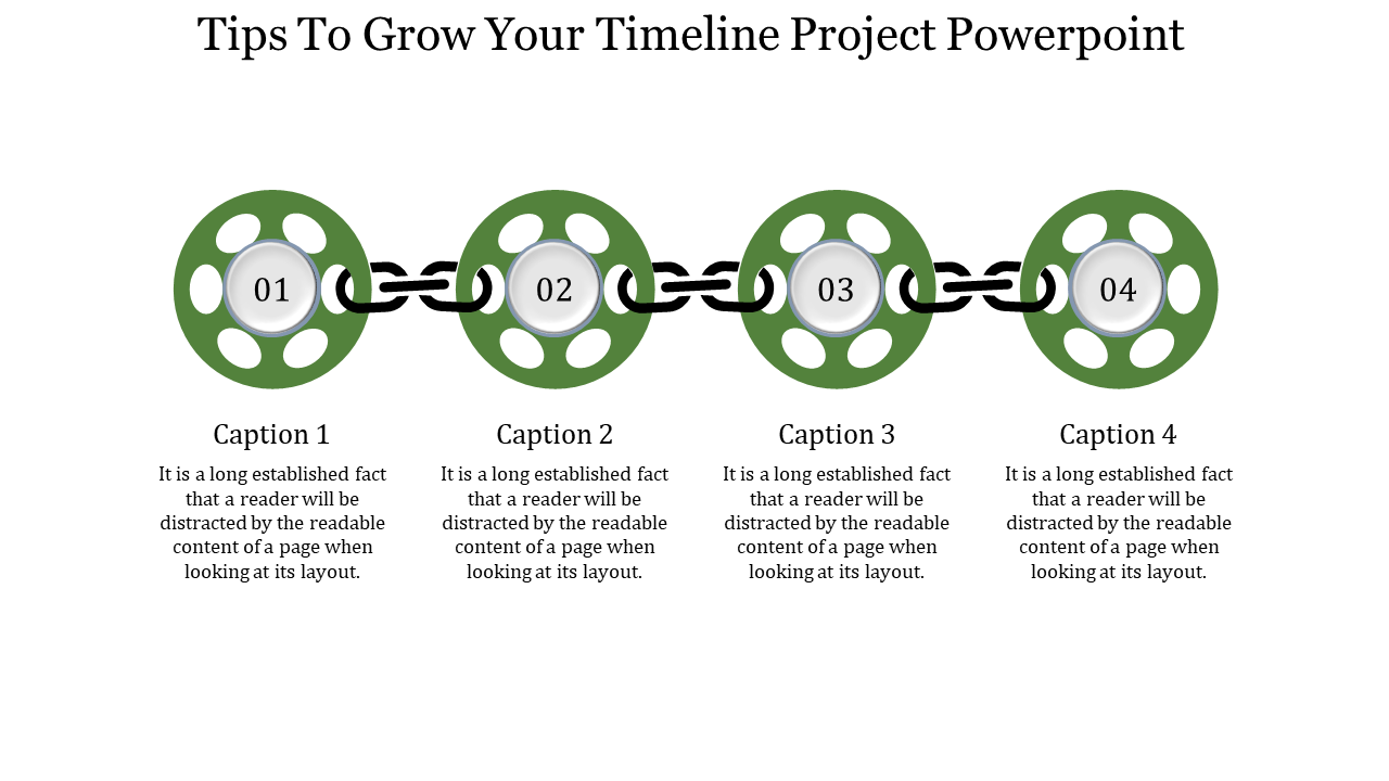 Free - Highlighted Timeline Project PowerPoint Presentation	
